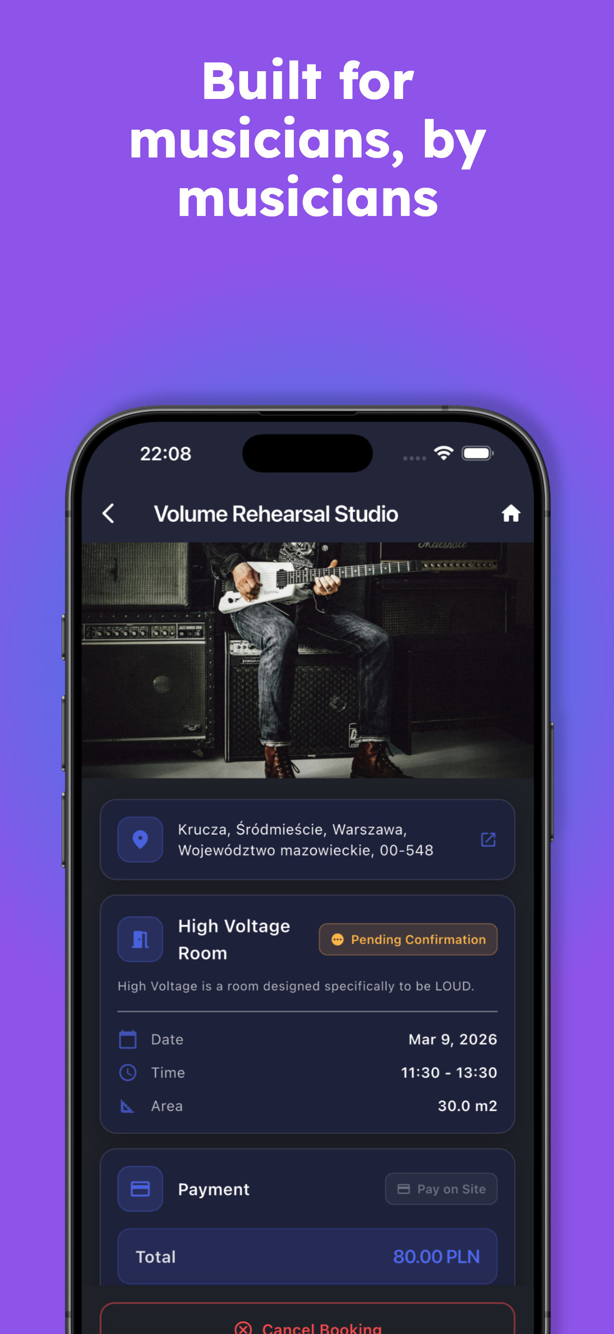 Band Space mobile screen 9